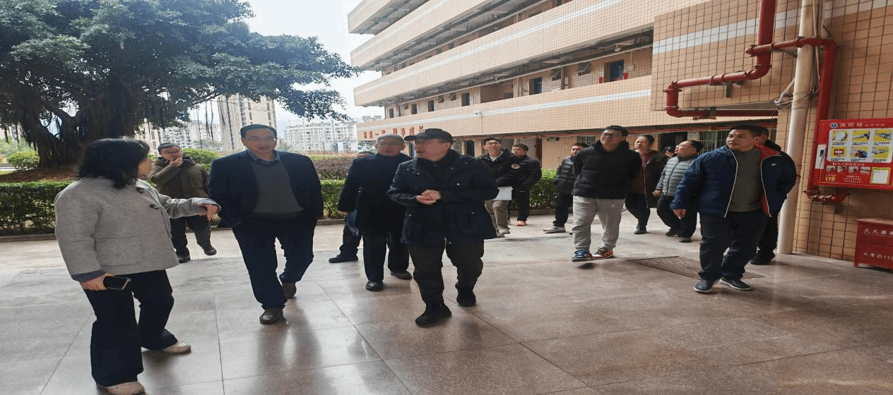 我校开展2026年寒假前校园安全大检查